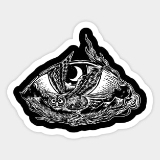 Just one eye masion Sticker